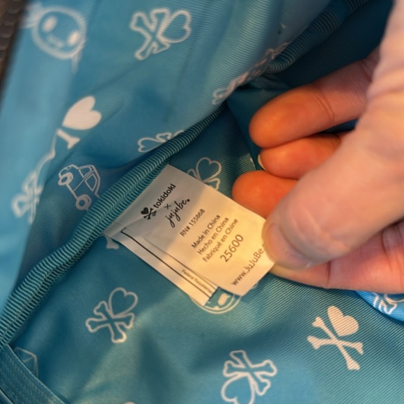 Tokidoki X Jujube  Backpack Diaper Bag w/o Changing Pad - Picture 11 of 12